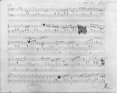 Ms.117, Vals en Fa menor, Opus 70, Número 2, dedicado a Elise Gavard de Frederic Chopin